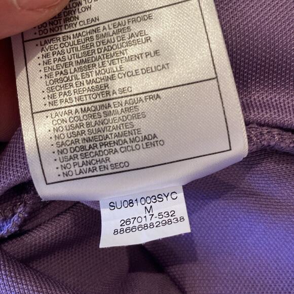 Nike Women's Lightweight Full Zip Track Jacket Light Purple Size M - Picture 10 of 10